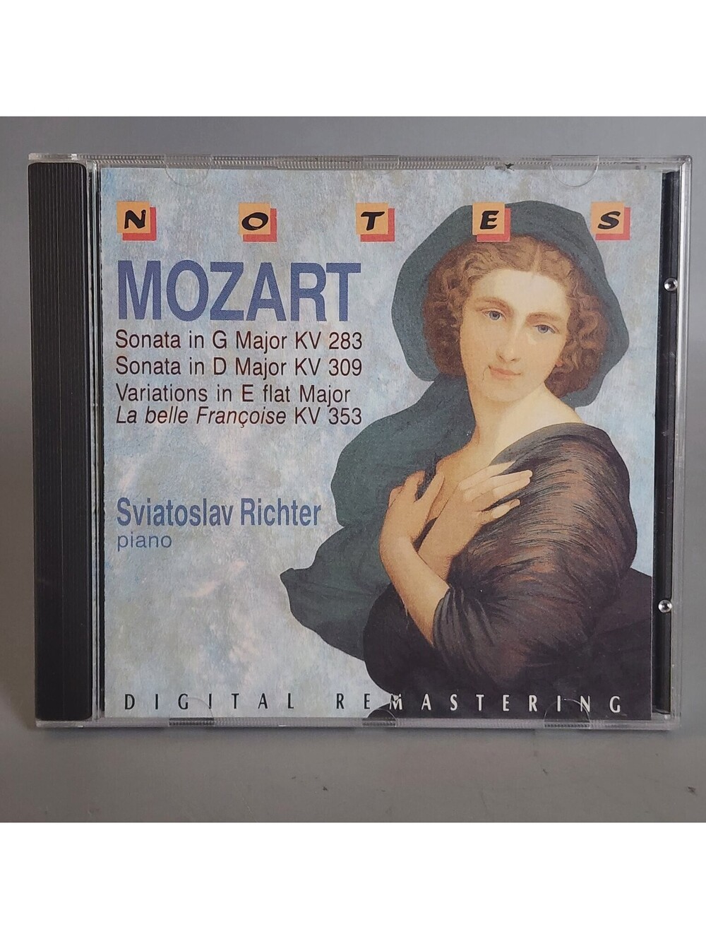 Mozart Sonatas & Variations Sviatoslav Richter Piano CD Notes Series PCP 11009